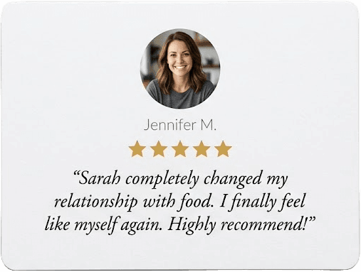 Generic five-star website testimonial with no specific results